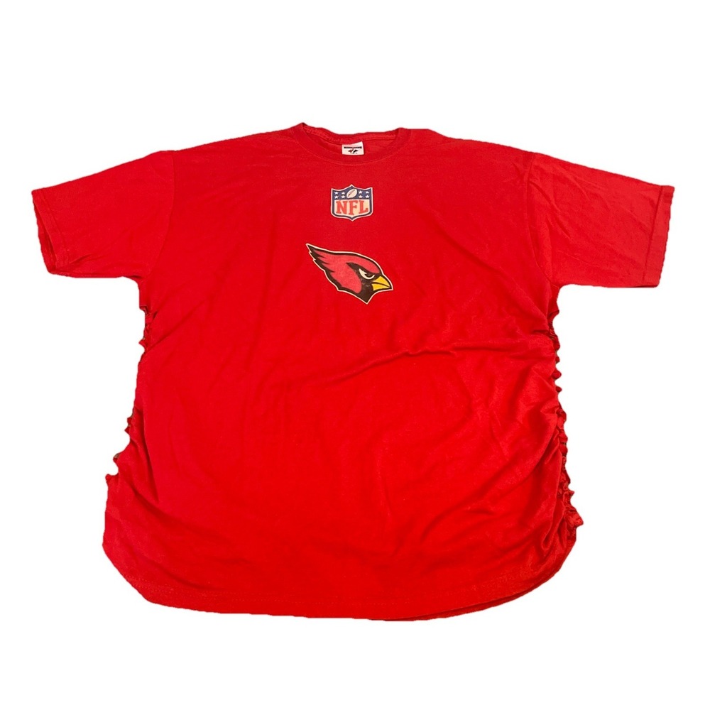 Arizona Cardinals Kurt Warner #13 Double Sided Women's Tee‎ Shirt Size XL Red